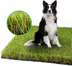 Artificial Grass Turf for Dogs 4 ft x 6 ft,1.38 inch Fake Grass Pee Pad for Potty Training,Extra Large Grass Rug for Indoor/Outdoor Patio,Dogs Wee Wee Pad,Turf Grass Mat for Pets.