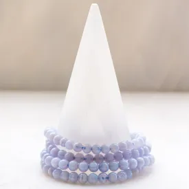 Blue Lace Agate Medium Bracelet