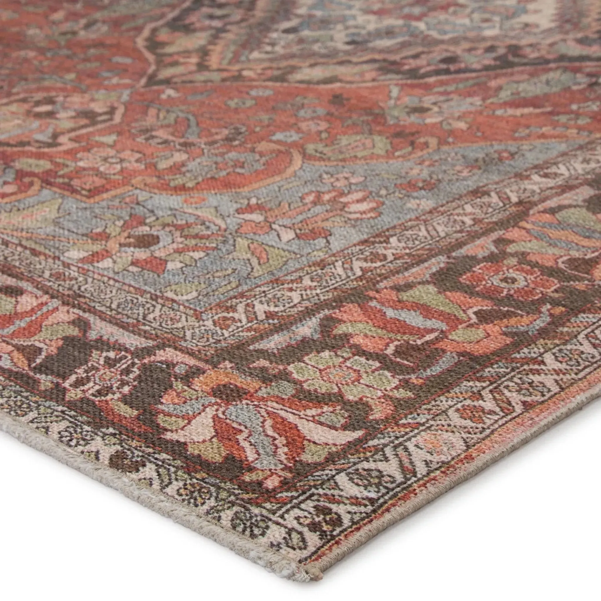 Boheme BOH18 Rust/Grey Rug