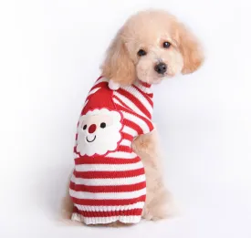HAPEE Dog Xmas Sweaters - Santa Claus Puppy Clothes, Ugly Christmas Dog Sweaters