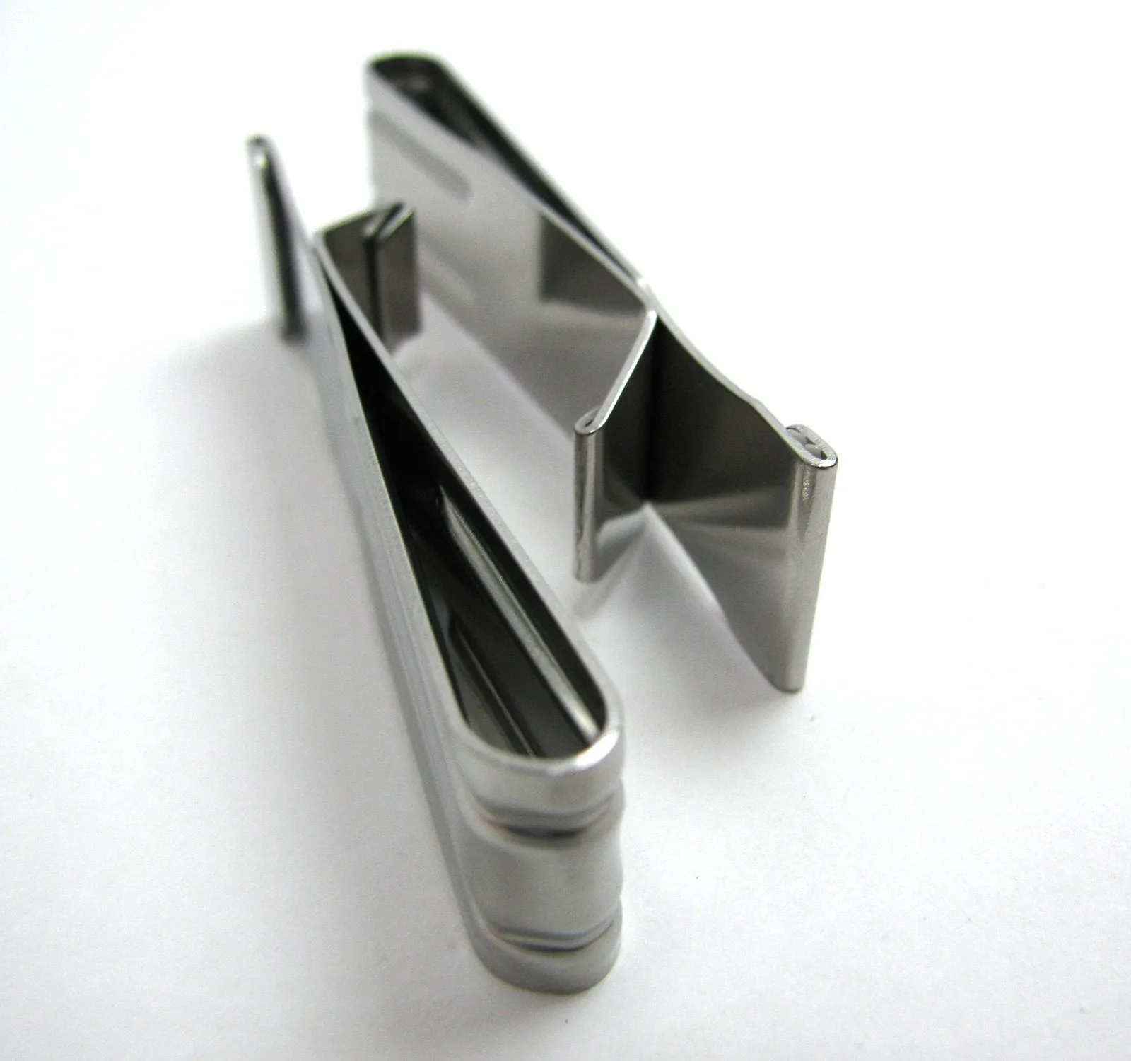 Japanese kimono kitsuke stainless steel clips 2 piece Otaiko dome Obi stop Azuma