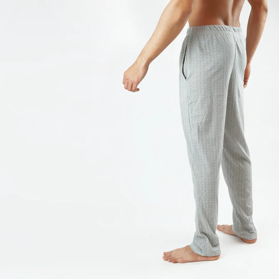 Jersey Pajama Pants - Wave-Pattern