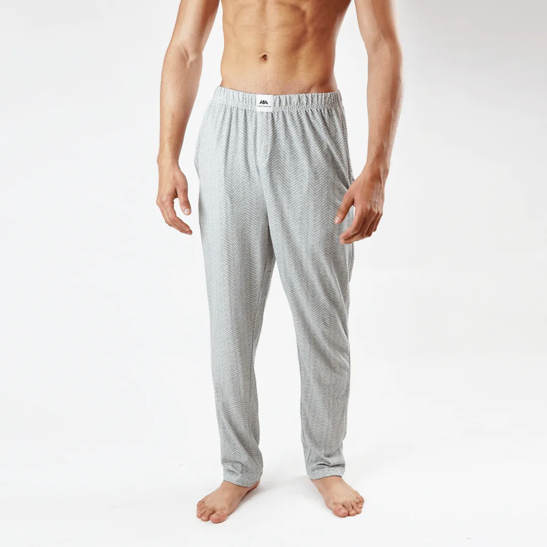 Jersey Pajama Pants - Wave-Pattern