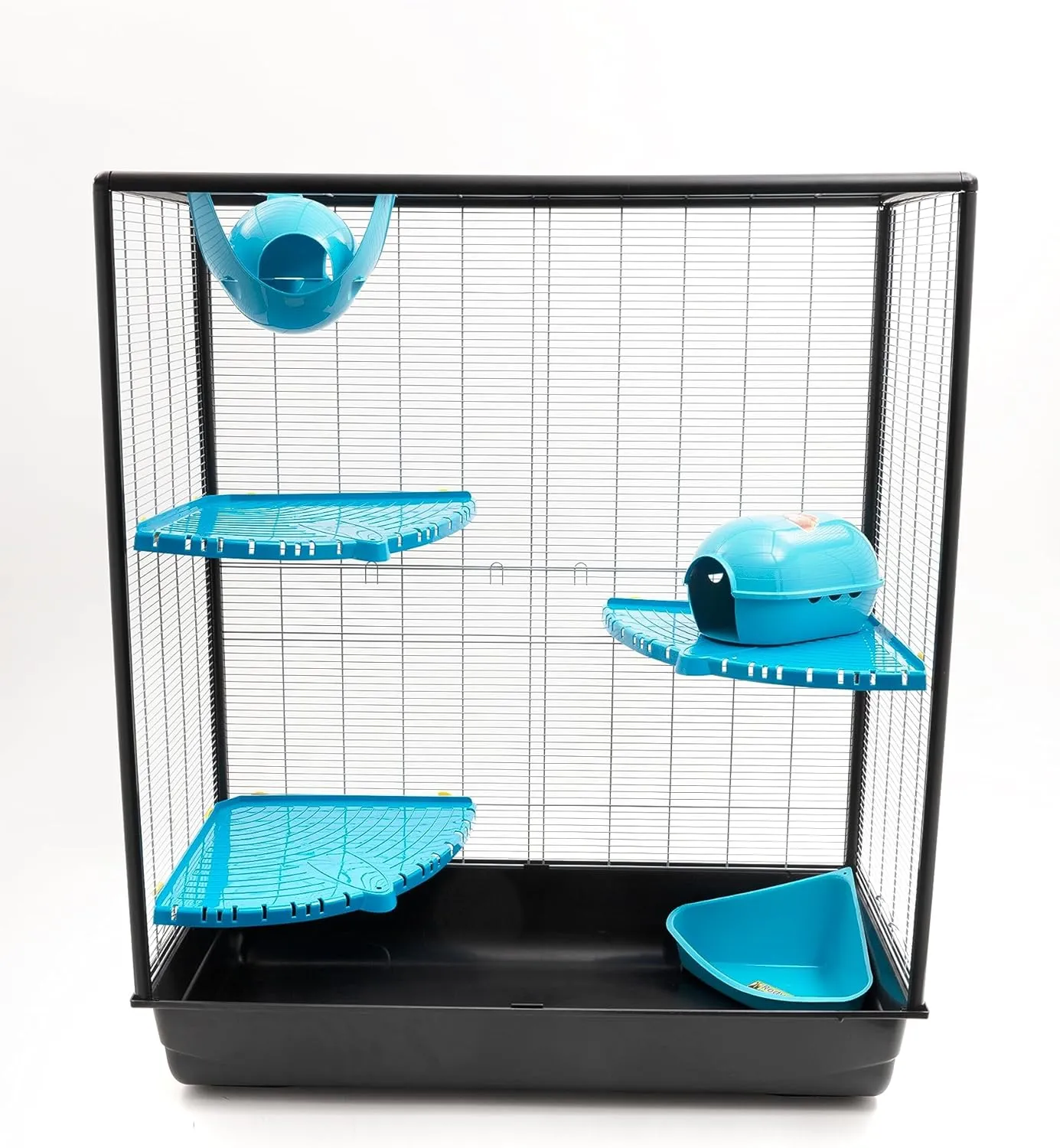 Lixit Igloos and Hideaways for Guinea Pigs, Rats, Mice, Hamsters, Gerbils and Other Small Animals (Blue, Large Space Pod)