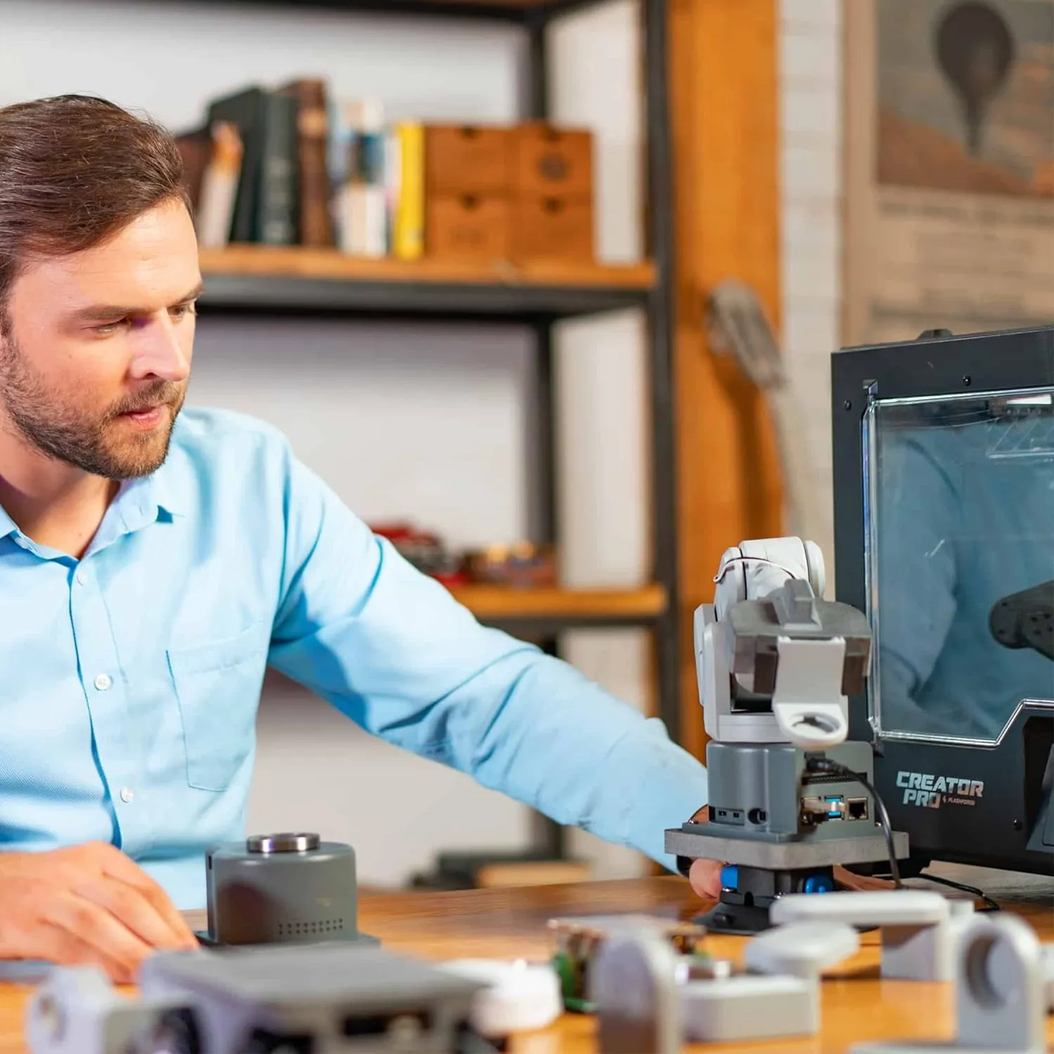 mechArm270 M5 | Open Source 6DOF Robotic Arm with M5Stack Programmable STEM Educational Lightweight Desktop 6-Axis Collaborative Robot