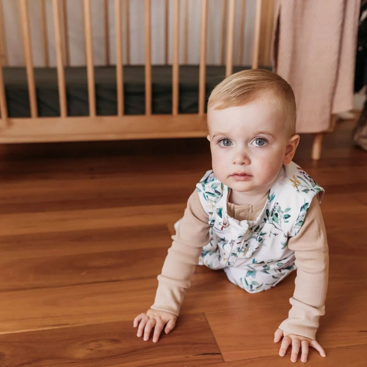 Snuggle Hunny Organic Jersey Sleeping Bag 1.0 TOG - Eucalypt