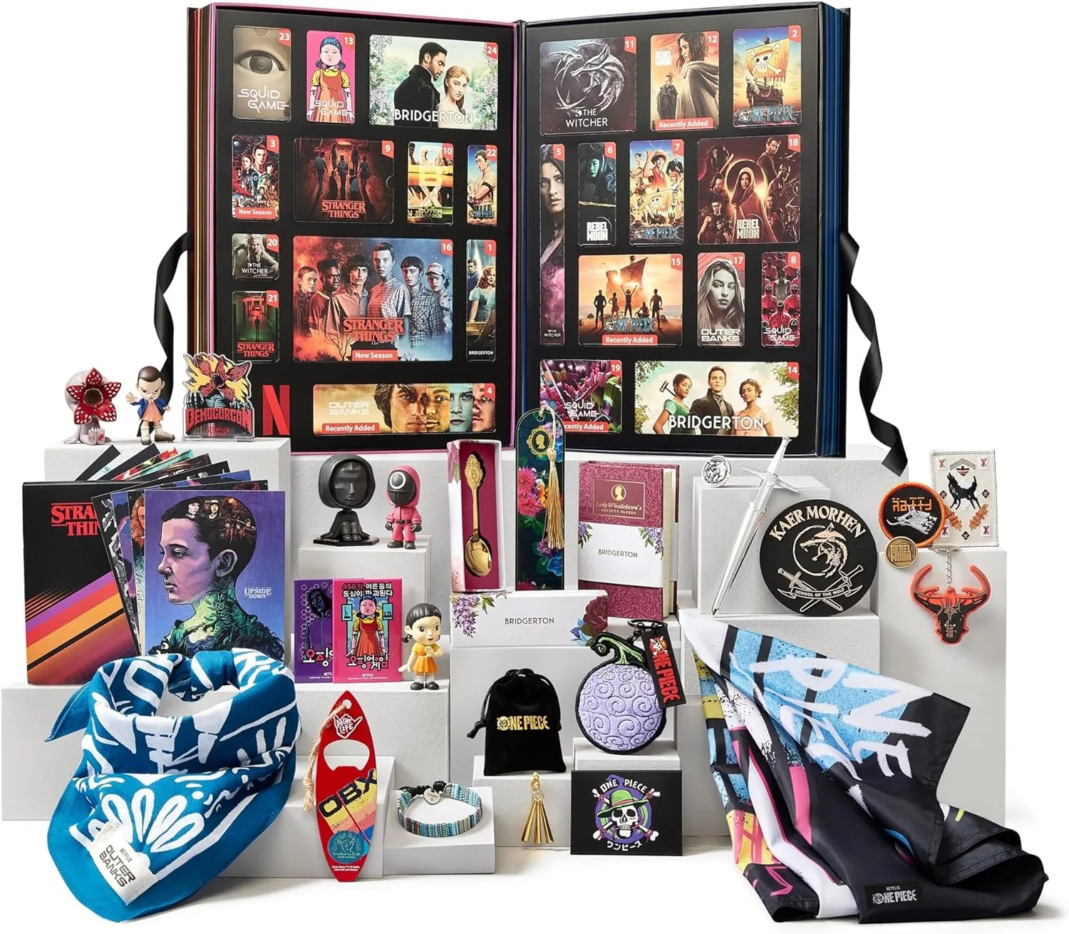 Yume Netflix Gift Box, Collectible Toy Figures Inspired by Fan-Favorite Netflix Shows, Unique Gift for Families and Friends